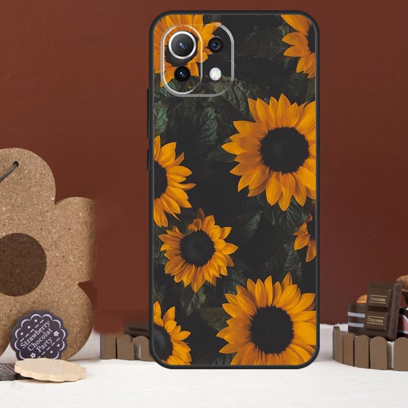 Sunny Sunflower Case For Xiaomi 15T 14T 13T 14 15 Ultra 17 Pro Max POCO F8 Ultra F5 F6 F7 X5 X6 X7 Pro Cover