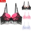New 2021 Lace ABC Women Bra Sexy Black Red Pink White Bra