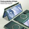 VIETAO Anti-Fingerprint Full Cover Magnetic Phone Case for Galaxy Z Fold 8 7/6/5 with 360° Rotatable Holder, Built-In Glass Film