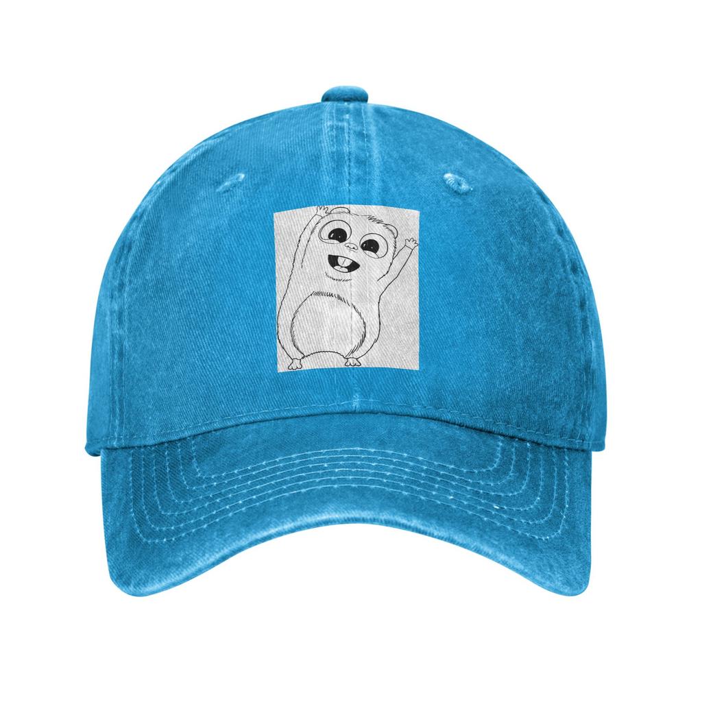 Animation Grizzy and the Lemmings Cartoon Anime Denim Cap Casual Baseball Caps Adjustable Hat Summer Unisex Baseball Hats