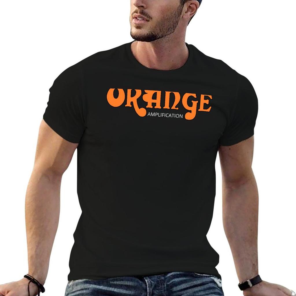 Orange Amplification T-Shirt Soft Cotton T-Shirt