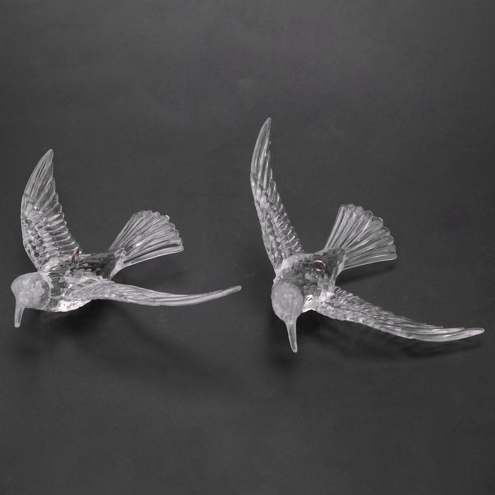 DIY Home Decoration High Quality Christmas Tree Wedding Props Hummingbird Pendant Acrylic Bird