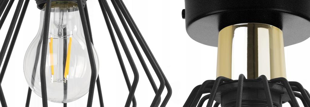 Ceiling Lamp, Wall Lamp, Metal Lamp, Wire, Led