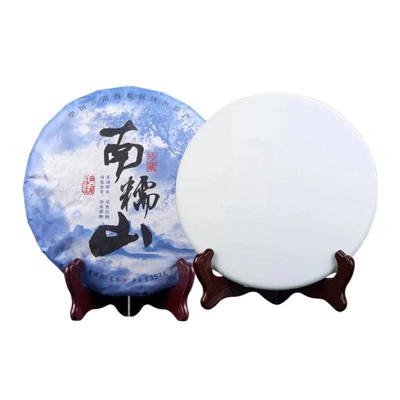 357 г китайский чай пуэр из провинции Юньнань, модель для самостоятельной свадебной вечеринки, антикварная полка, украшение с узором, без упаковки, модель