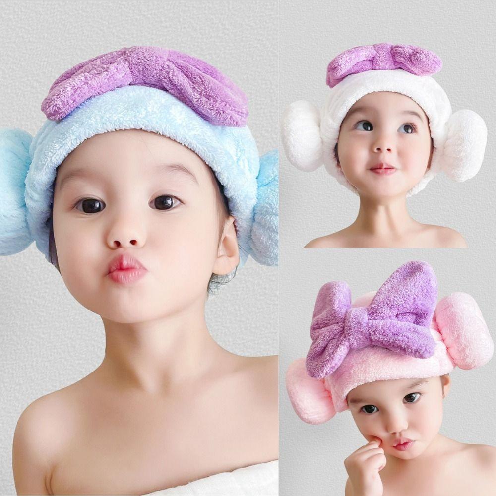 Быстросохнущие повязки для девочек, впитывающие воду, шапочка для сухих волос Home