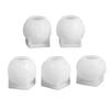 Snowflake Embossed Sphere Silicone Candlestick Molds for Making Candle Holder Soap Holiday Decoration Epoxy Resin