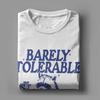 Raccoon Barely Tolerable T Shirts Men Cotton Fashion T-Shirt Crew Neck Tee Shirt Short Sleeve Tops Gift Idea