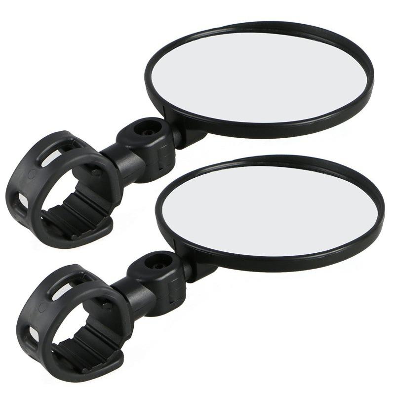 Universal Bicycle Rearview Mirror Adjustable Rotate Wide-Angle Cycling Handlebar Rear View Mirrors For Mtb Road Bike Accessories
