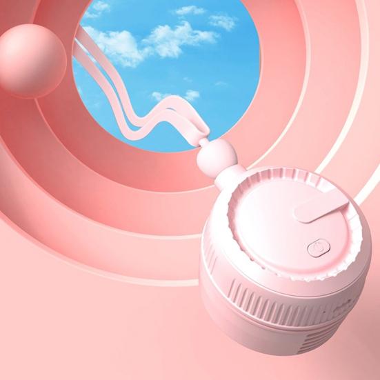 Подвесной вентилятор для шеи без помощи рук, регулируемый на 360 градусов 3-скоростной малошумный перезаряжаемый мини персональный вентилятор для шеи