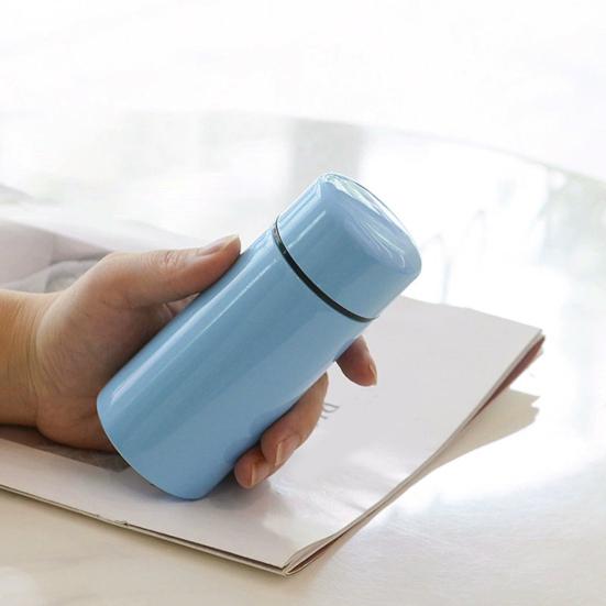 Мини портативный карманный стаканчик из нержавеющей стали вакуумная чашка с двойными стенками изолированная кофейная бутылка