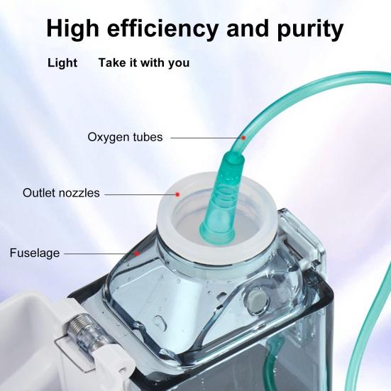 Чашка для богатой водородом воды. Разделение водорода и кислорода. Герметичная прозрачная стеклянная бутылка для воды. Портативный спортивный чайник на открытом воздухе для путешествий, кемпинга.