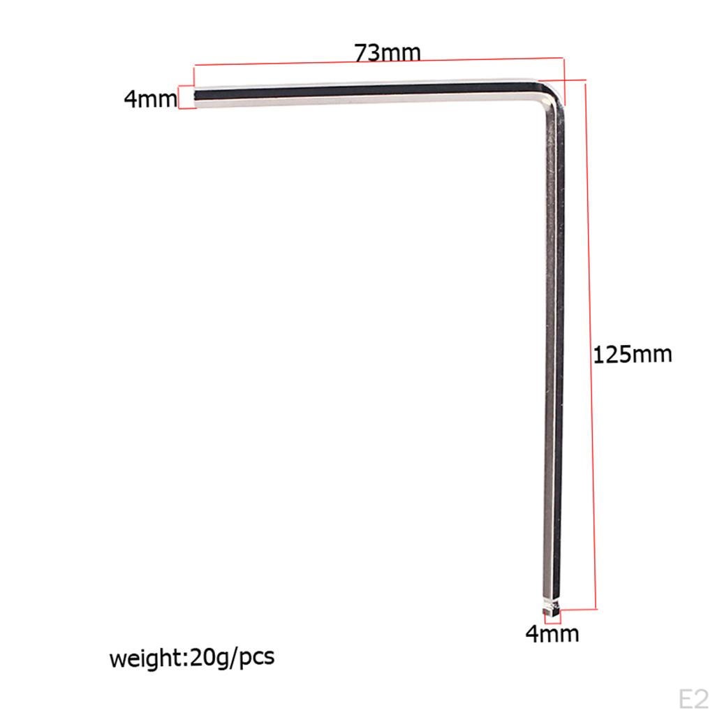 Ключ для анкерного стержня электро / акустической гитары с шаровым концом