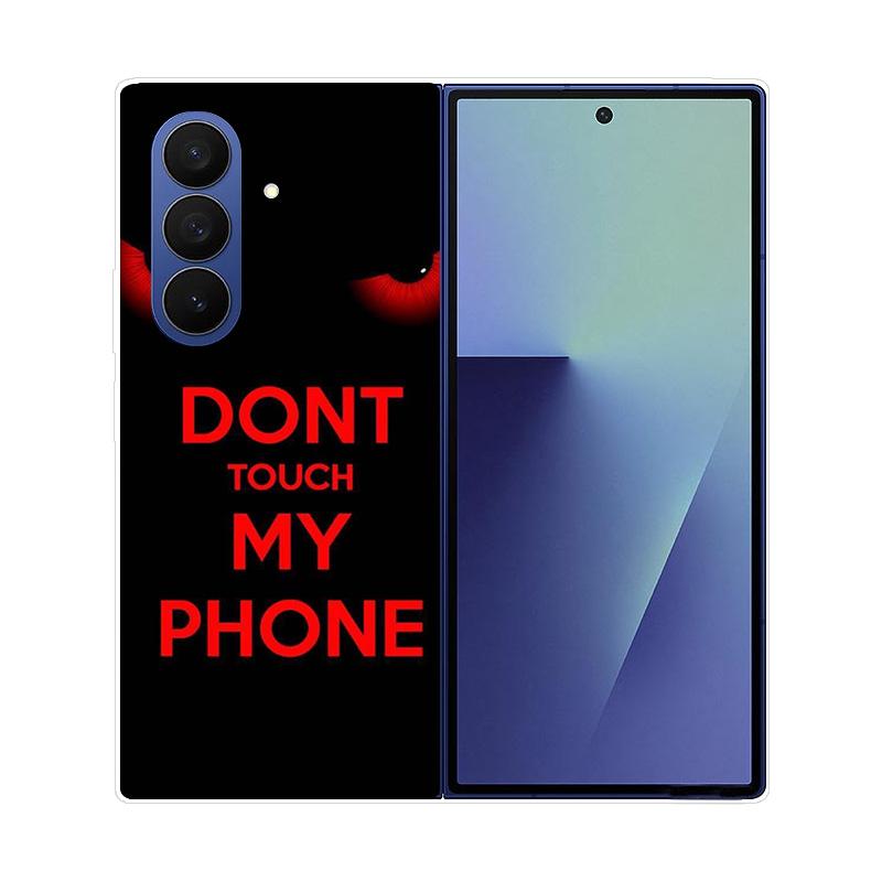 Чехол для Samsung Galaxy Z Fold 7 Мраморный Жесткий ПК Задняя Крышка Для Samsung Galaxy Z Fold7 ZFOLD7 Полностью Защитный Корпус Телефона