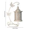 Vintages Hanging Freestandings Irons Lanterns Hollows Carving Romantics Dinner Wedding Decoration