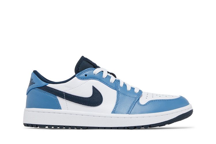 Jordan 1 Низкий Гольф Белый Эгейский Шторм