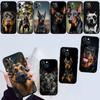 Rottweiler Doberman Guard Dog Phone Case for Redmi Note 12 12S 12C 13 13C 13R 14 14S 14R 14C 11A 13X A3 A3X A4 A5 Pro Max Plus