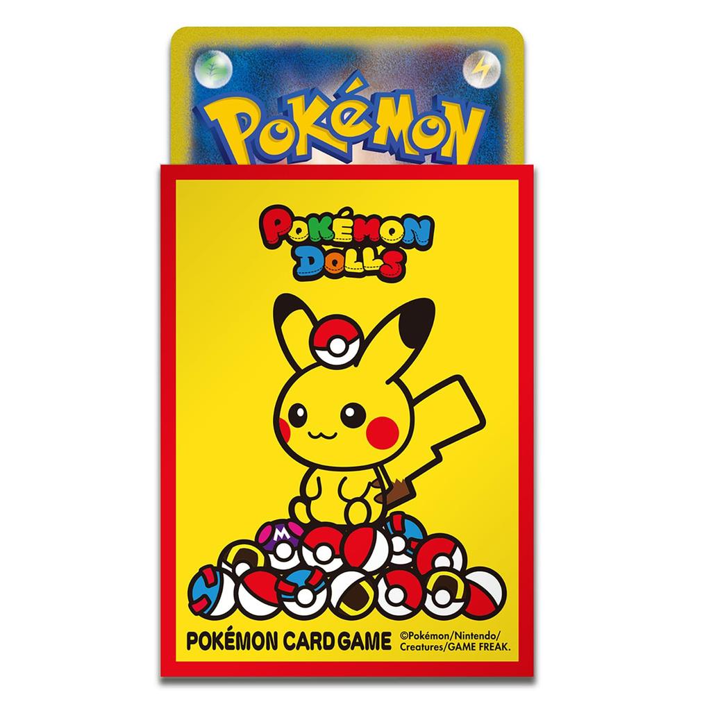 Pokémon Center Original Pokémon Card Game Deck Shield Pokémon Dolls [Red]