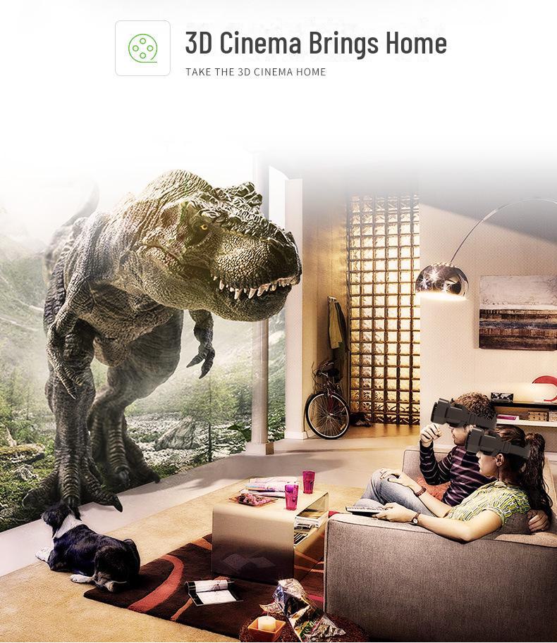 Новые очки виртуальной реальности Fantasy Magic Mirror: Шлем виртуальной реальности 3D с защитой глаз