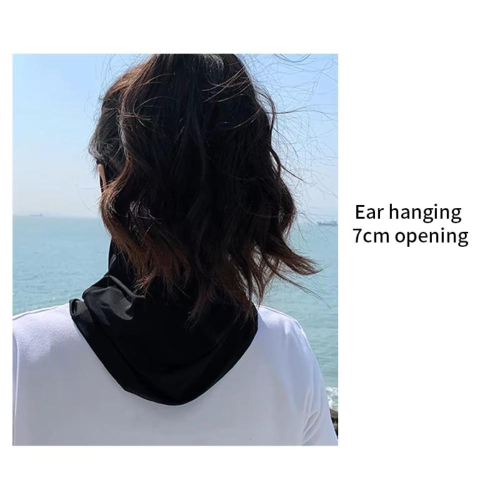 Breathable Full Head Mask Sun/UV Protection Long Neck Covers New Neck Wrap Cover Scarf Men Women