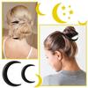 Fashion Hair Accessories Hair Styling Tools Headdress Moon Shape Hairpin Hair Fork Hair Comb