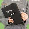 Большая кнопка Enter, питание от USB, антистресс, большая кнопка Enter, игрушка, эргономичная подушка с кнопкой Enter, губчатая подушка, украшение для рабочего стола