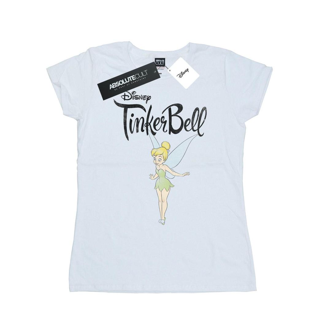 Disney Womens/Ladies Tinker Bell Flying Tink Cotton T-Shirt