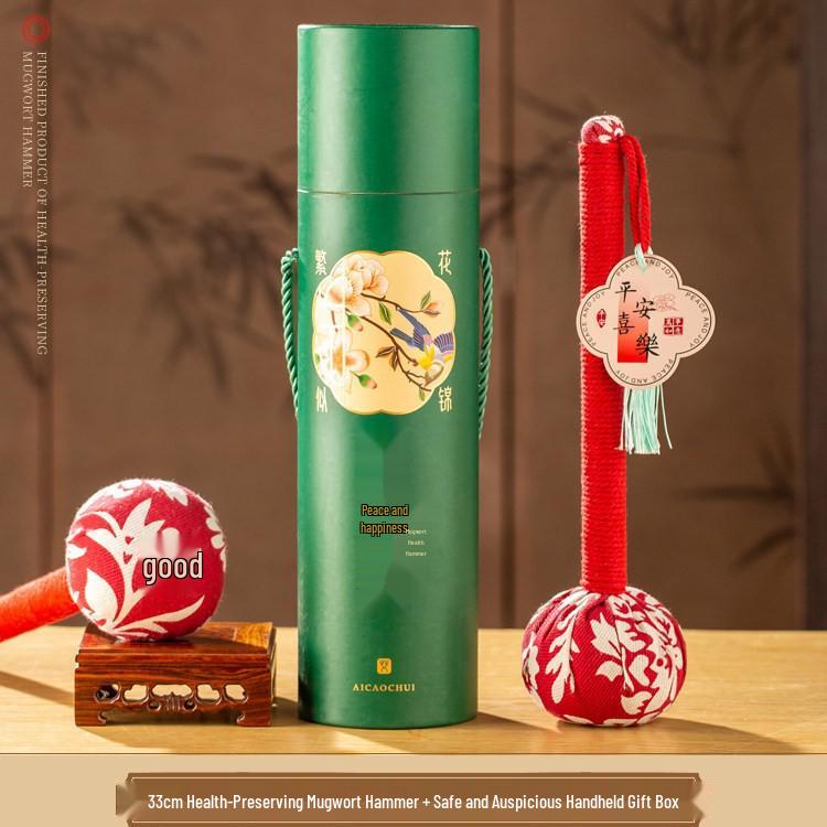 Spring Festival Client Gift: New Year's Mugwort Hammer for Health Care - High-Grade and Practical