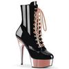 Fashion Luxury Fashion Sexy Knight Female 8 Inch High Heel Platform Ankle Boots for Women Autumn Winter Shoes  Black Pole Dancing Boots