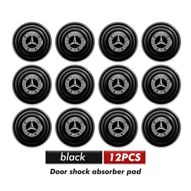MITV3 For Benz Night Glow Silicone Car Protector Shockproof Anti Collision Gasket Pad AMG VIANO GLB GLC W108 W124 W126 W169 W176 GLE
