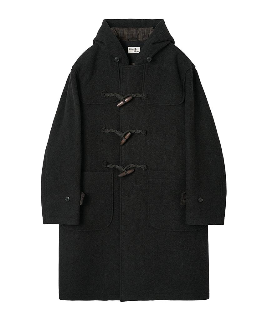 Roughside Duffle Coat Ash Black