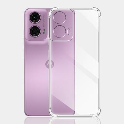Противоударный чехол Airbag TPU для Motorola Moto G04 E14 G24 Power Clear Soft Silicone Phone Case для Moto G24 G04S Protect Cover