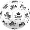 Royal Crown Patterned Soccer Ball Suitable For Outdoor Training And Recreational Playparkbeach Football Durable A Great Gift For Soccer Enthusiasts
