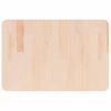 Vidaxl Blat Do Łazienki, 60X40X2,5 Cm, Surowe Lite Drewno