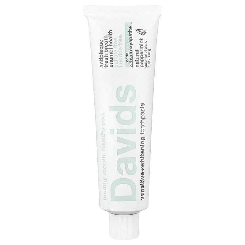 Hydroxi™, Sensitive + Whitening Toothpaste, Natural Peppermint , 4 oz (113 g)