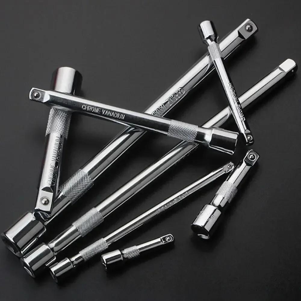 Набор удлинителей 1/4" 3/8" 1/2" Привод Прочный Профессиональный Головка Трещоточный Ключ Удлинитель Головки Трещоточный Ключ Механический Ремонт