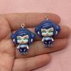10Pcs Cartoon Resin Kpop Demon Hunters Charm Pendants Diy Earrings Necklaces Bracelet Jewelry Accessories Making Supplies