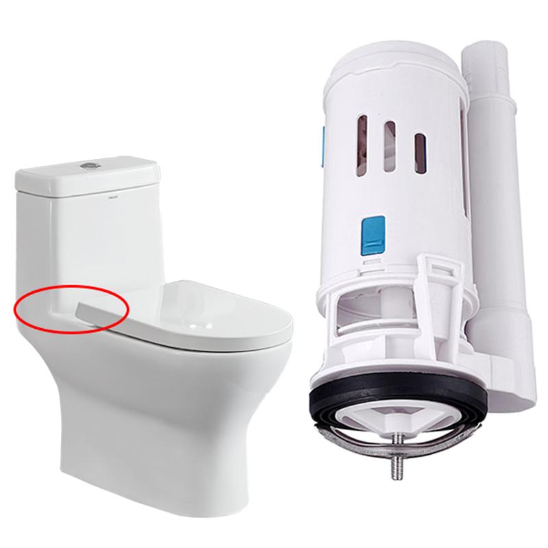 Клапаны для унитаза универсальные, для бачка с водой, с двумя сливными клапанами, кнопка слива, часть для бачка с водой для домашнего унитаза