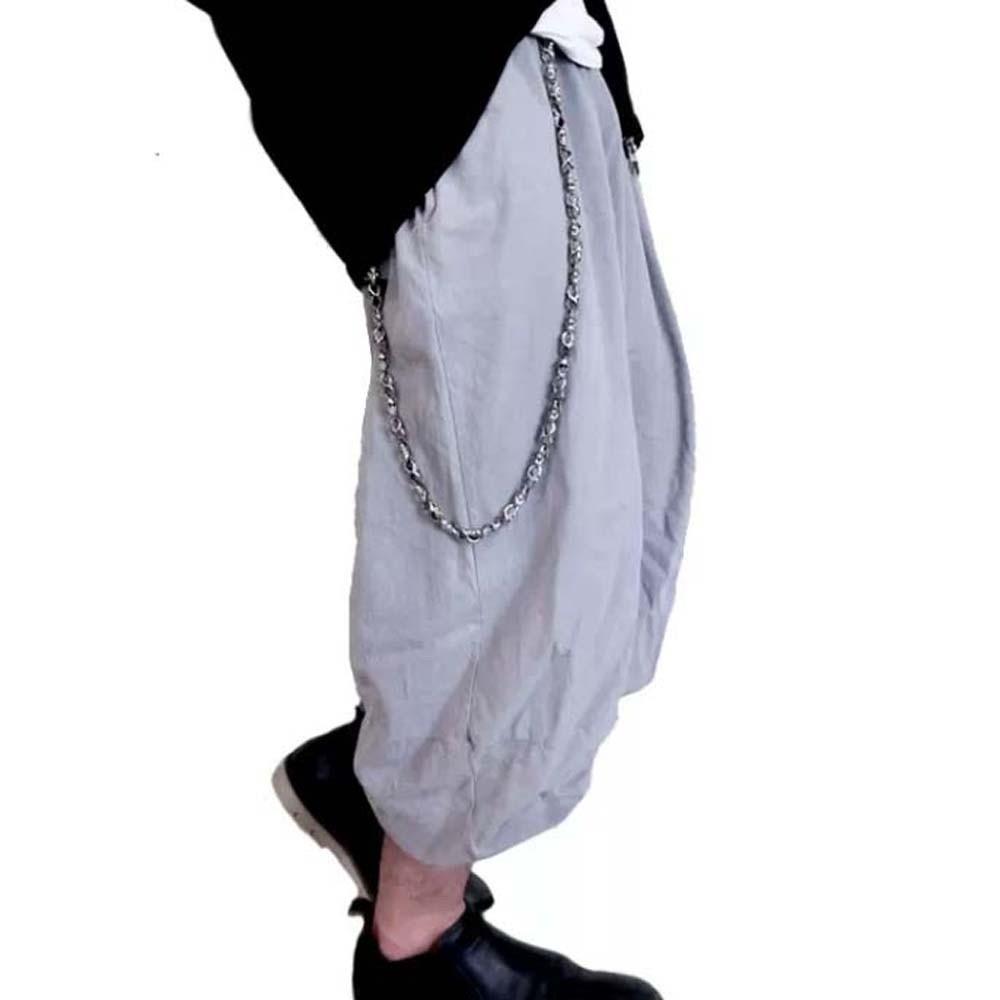 Cool Skull Pants Chain Adjustable Punk Zinc Zinc Alloy Waist Decor Fashion Men's Jeans Chain  Festival