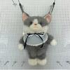 Soft Plush Kitten Shoulder Bag Cute Cartoon Plush Cat Backpack Simulated Cat Backpack  School Bags