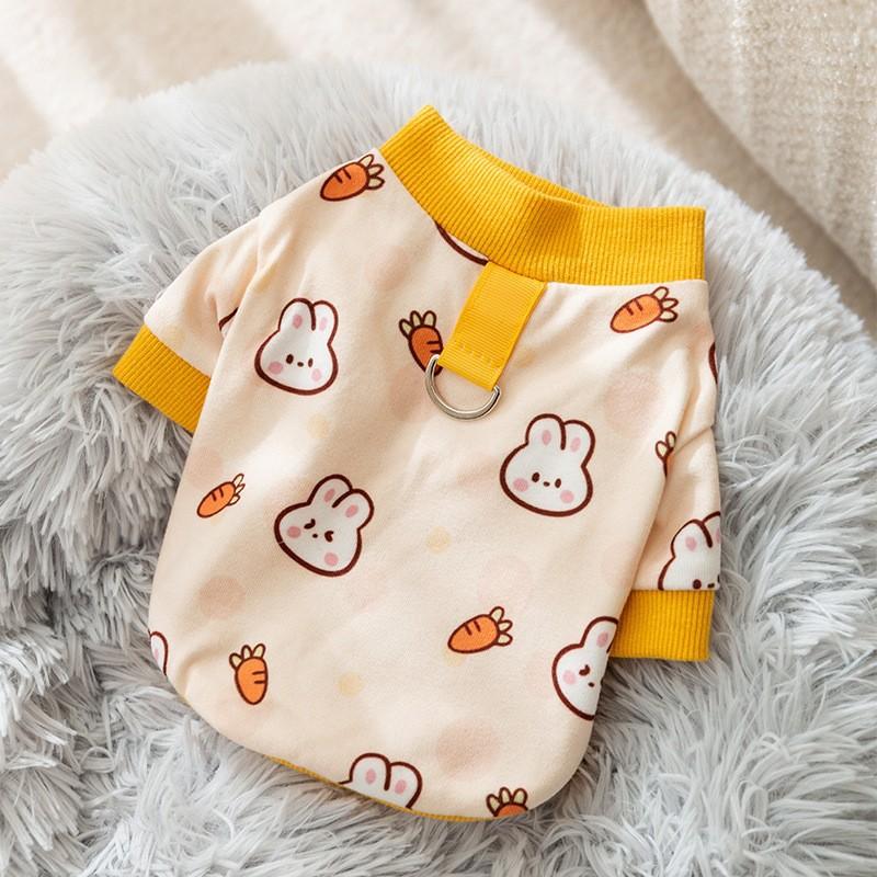 Одежда для весны и осени Нижняя рубашка для домашних животных Тедди Собака Большой медведь Кошка Померанский шпиц Йоркширский шнауцер Маленький щенок Одежда