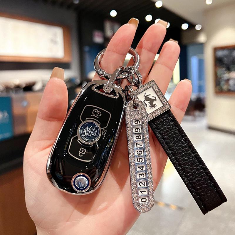 Чехол для ключей Buick Verano, Encore GX, LaCrosse, Regal GS, Excelle, GL6 для женщин