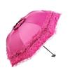Lace Sun Umbrella Anti UV Protection Thickened Black Glue Sun Rain Dual Use Sunshade Portable Umbrella Princess Female Parasol