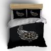 Nordic symbols with knotwork. Bedding sets Duvet cover sets Duvet covers Pillowcases(1 * Duvet Cover 2 * Pillowcases without duvet insert)