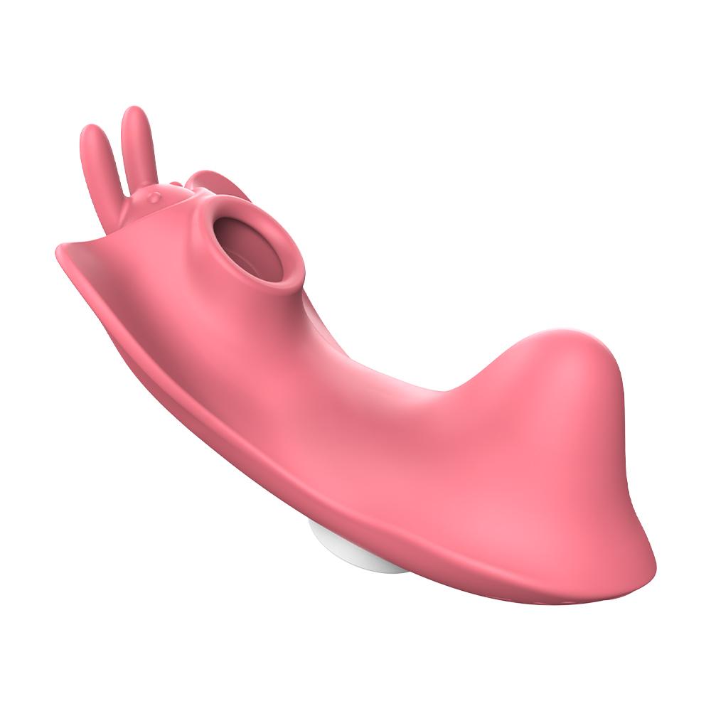 Вибратор для сосания бабочки, женский носимый клиторальный присоска, дразнящая грудь, клиторальный стимулятор точки G, влагалище, 2 в 1, секс-игрушка для взрослых, женские трусики