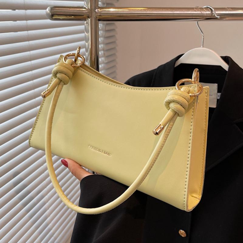 Fashion Wedding Bag Women's New Temperament Simple Shoulder Underarm Bag Luxury Designer Red Bride Handbags Trend