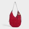 Wax Rope Hollow Woven Bag Large Capacity Tote Bag Beach Vacation Beach Bag Shoulder Bag Underarm Bag for Women Summer
