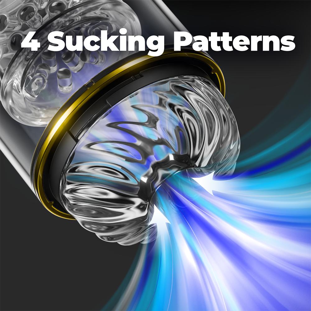 Automatic Thrust Sucking Male Masturbator Vaginal Suction Telescopic Vibrator Sex Toy For Men Masturbation Cup Blowjob Machine