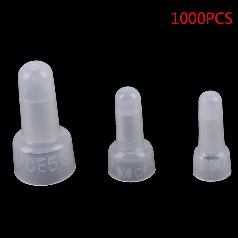 1000 шт Ce1X Ce2X Ce5X разъемы для проводов с закрытым концом, обжимные клеммы, крышка, электрическая
