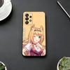 Чехол для телефона N-Nekopara G-Game Черный Силиконовый Мягкий Для Samsung S25,S24,S21,S22,S23,S30,Ultra,S20,Plus,Fe,Lite