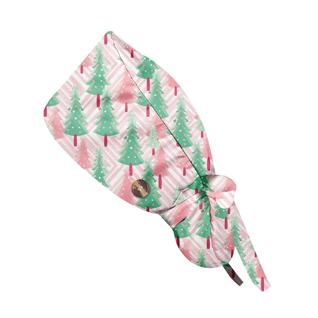 Модная рождественская рабочая кепка с принтом, повседневная женская кепка с хвостиком, кепка с повязкой, кепка Baotou